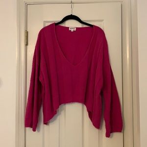 Super Down Pink Sweater